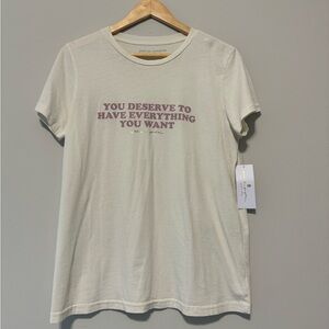 Spiritual Gangster - You Deserve Everything You’ve Ever Wanted tshirt - large